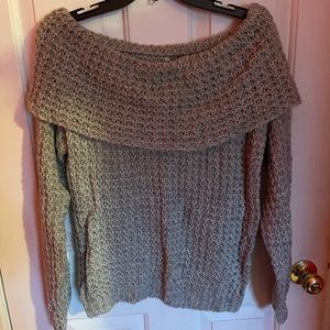 Brand new BKE off the shoulder sweater